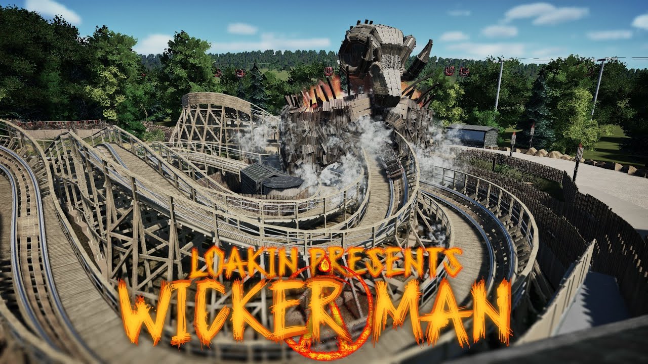 Wicker Man (Alton Towers) - Planet Coaster