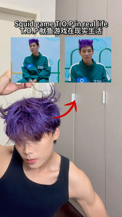 T.O.P squid game inspired look! 【IG: jia_songggggggggg】 #squidgame #top #bigbang
