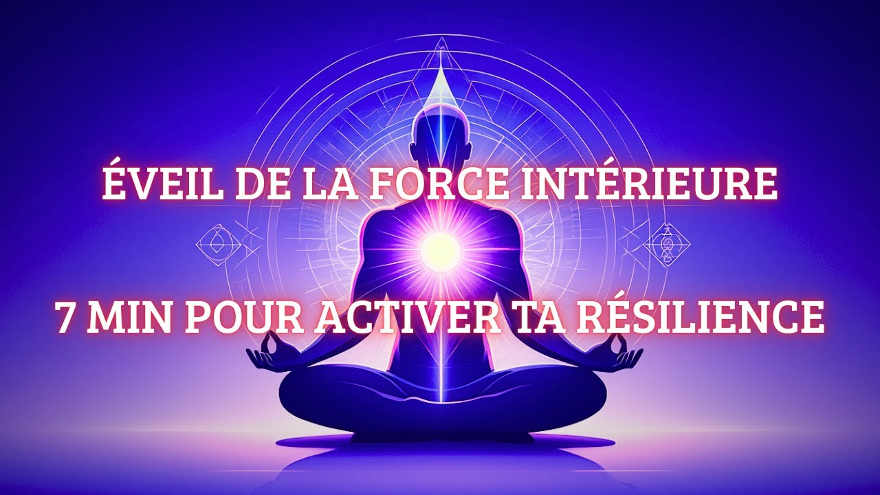 MÉDITATION RAPIDE : Éveil de la Force Intérieure | 7 Min pour Activer