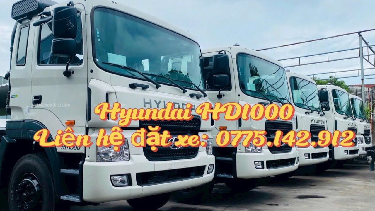 Hyundai HD1000 - Đầu kéo Trường Tồn theo thời gian đời 2026