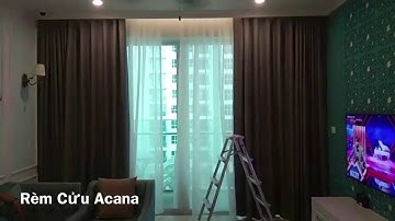 Rèm Cửa Tự Động - Rèm Cửa ACANA thi công- Căn hộ Sala Quận 2
