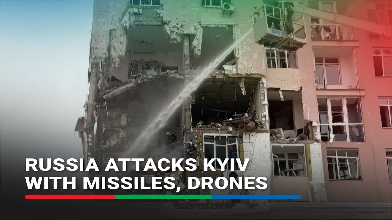 Russian drones, missiles pound Kyiv before Zelensky-Trump meeting