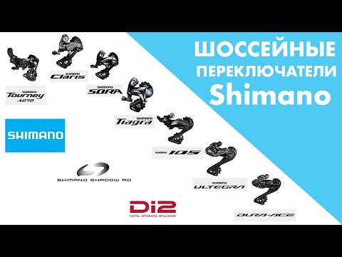 Шоссейные переключатели Shimano за 5 минут | Tourney, Claris, Sora, Tiagra, 105, Ultegra, Dura-Ace