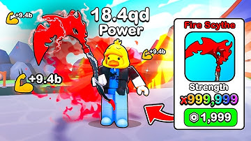 I Spent $59,210 for STRONGEST Scythe Sword in Roblox Reaper Legends