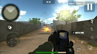 Squad Survival Battleground Free Fire-Gun Shooting (Android Gameplay) screenshot 4