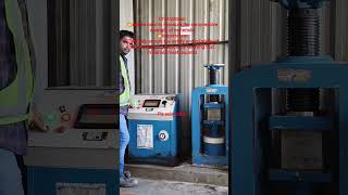 Compression Testing machine -2000#👍👍👍constructionequipment #construction #motivational ....