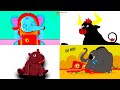 Hickory Dickory Dock | 4 Best Clock Crashers | Crosshatch & Neon Effects