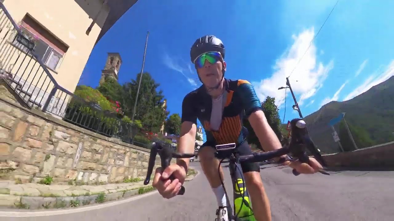 Cycling San Remo: Epic 80km Loop to Colle d'Oggia (918m) | Italian Riviera POV