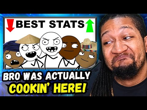 Which Race Has The Best Stats? ( CRAZY Dark Humor! ) | Reaction