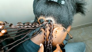 🔥🔥Hair transformation Soft dreadlocks @JOYCEARTZ#crochet  #dreadlocks #mybloopers screenshot 2