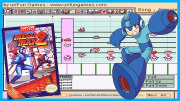 Intro / Theme - Mega Man 2 [Mario Paint Composer ♫ Advanced Mario Sequencer]