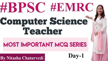 Bihar BPSC Computer Teacher #2 Most Important Questions #python #pythonquestions  #bpsc #emrc