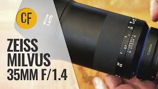 Zeiss Milvus 35mm f/1.4 lens review with samples