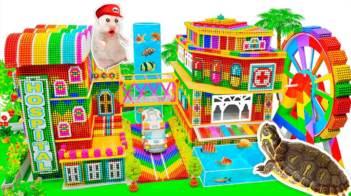 My Summer Holiday 199 Days Building 1M Dollars Medical Hospital and Underground Swimming Pool House