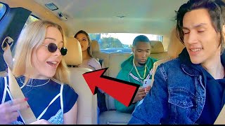 College Girls Shocked by Rapping Uber Driver!