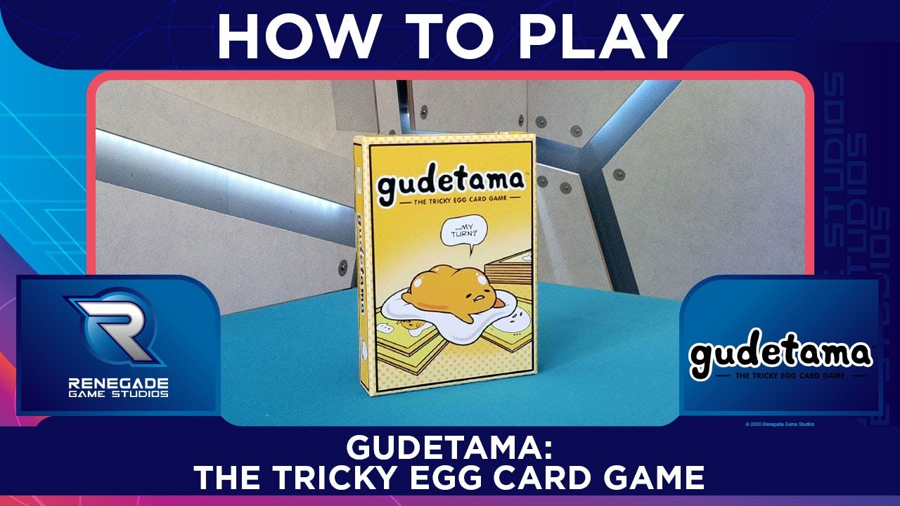 How to Play Gudetama The Tricky Egg Card Game Available now! YouTube