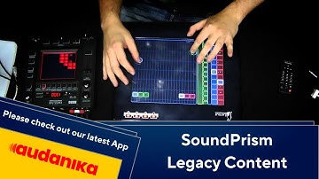 Early Prototype of SoundPrism running on a Jazzmutant Lemur