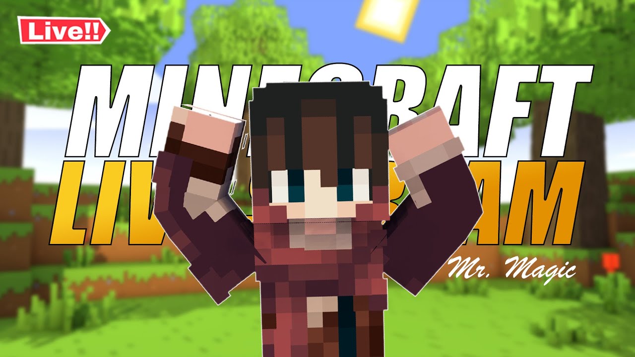 Minecraft Live Stream | MCPE + Java SMP | #minecraftlive #minecraft ...