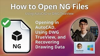 NG File Extension: How to Open AutoCAD Drawing NG Files