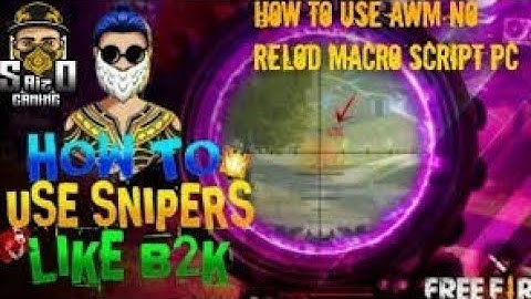 BLUESTACKS 5 AWM MACRO SCRIPT || DOUBLE AWM MACRO SCRIPT || HOW TO USE AWM LIKE HACKER