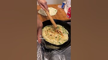 Thumbnail of Cong you bing #scallionpancake #chinesecooking #healthydinner #scallions #castiron #dinnerideas