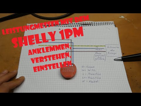 Leistung mit dem Shelly 1PM messen. Balkonkraftwerk Ertrag erfassen und Monitoring