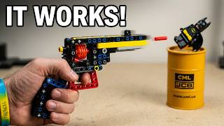 Working LEGO REVOLVER in action