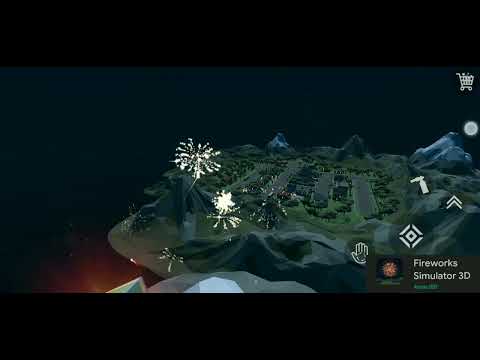 how to climb the highest mountain in Fireworks Simulator 3D