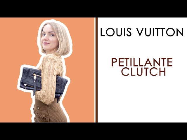 Authentic LOUIS VUITTON Empreinte Petillante Clutch Ombre Taupe