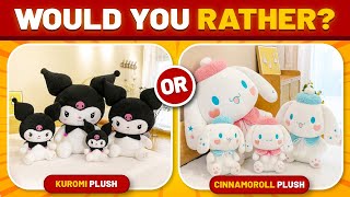 Would you rather sanrio character edition 💕 - Sanrio quiz | hello kitty, my melody, kuromi