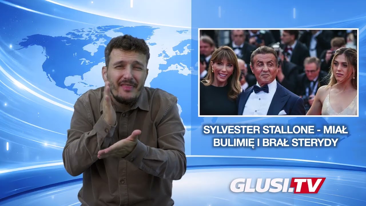 Sylvester Stallone - miał bulimię i brał sterydy