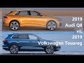 2019 Audi Q8 vs 2019 Volkswagen Touareg (technical comparison)