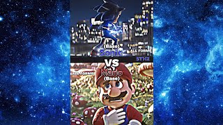 Mario (Movie) Vs Sonic (Movie) (All Forms)
