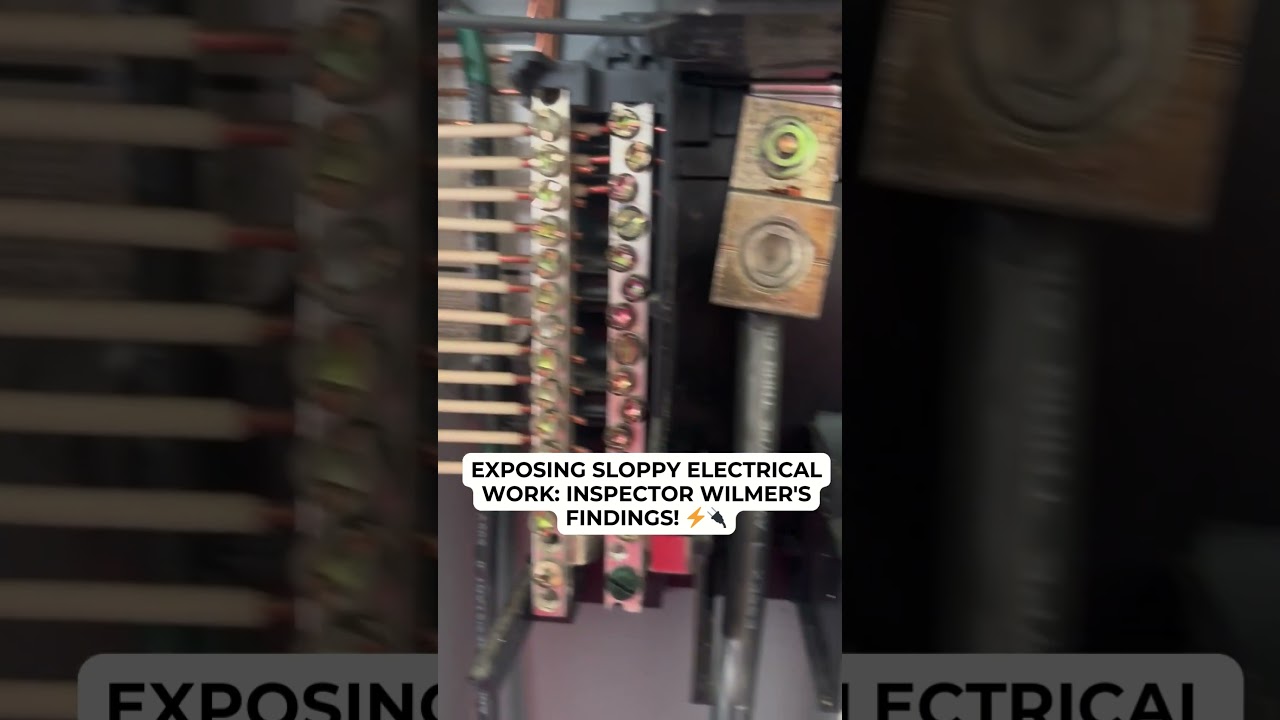Exposing Sloppy Electrical Work-Inspector Wilmer's Findings!