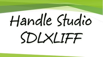 WFA Quick Tips: Handle Studio SDLXLIFF file, full return trip!