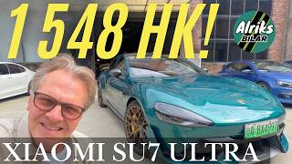 Porschedodaren Xiaomi SU7 Ultra provkord