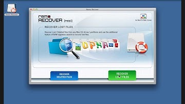 How to recover lost files on Mac?