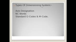 Cnc - Basic Of Thr Part Programing.