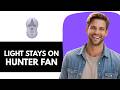 How To Fix Hunter Fan Remote Light Stays On