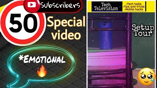 🥳खुशखबरी - 50 subscriber special video||*EMOTIONAL|| THANK YOU EVERYONE for 50 subscribers ❤