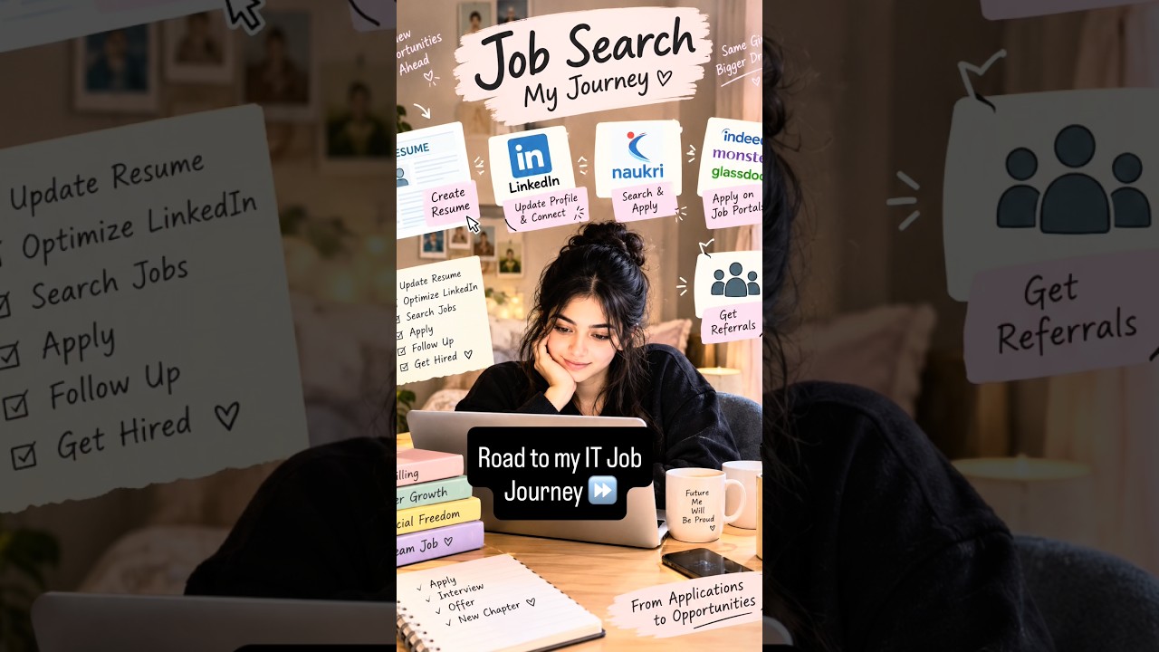 💻✨ **ROAD TO MY IT JOB — DAY 1/30**
30 days. One goal. **G