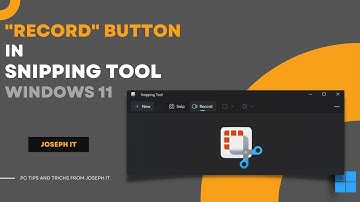 New Snipping tool Recording Feature - Record Videos in Windows 11 without Recording Software
