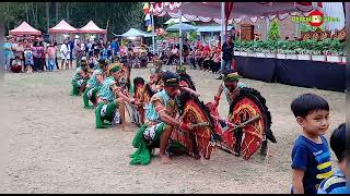 Jathilan Klasik Krido Turonggo Blungkangan live perform di lapangan Balai Desa Bawukan Kemalang