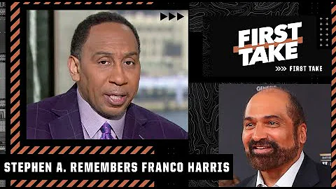Stephen A. remembers Steelers legend Franco Harris...