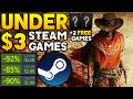 AWESOME SUPER CHEAP STEAM GAME DEALS UNDER $3 - 2 FREE GAMES + MORE SUPER CHEAP DEALS!