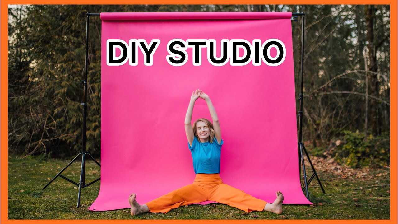 DIY Outdoor Studio Photoshoot How To Take Great Photos Wherever You