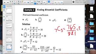 Mathematical Induction and Pascal's Triangle