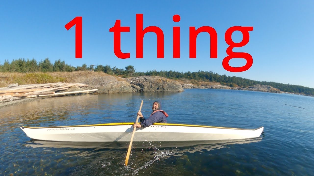 Морской каякинг, который не требует усилий – всё дело в вашем позвоночнике