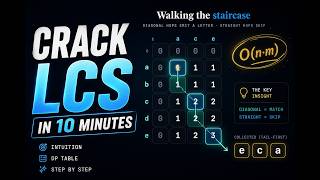 Print the LCS: The DP Backtracking Trick That Reconstructs the Subsequence