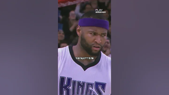 DeMarcus Cousins Ranks Tim Duncan In His Top 5 😱 #shorts